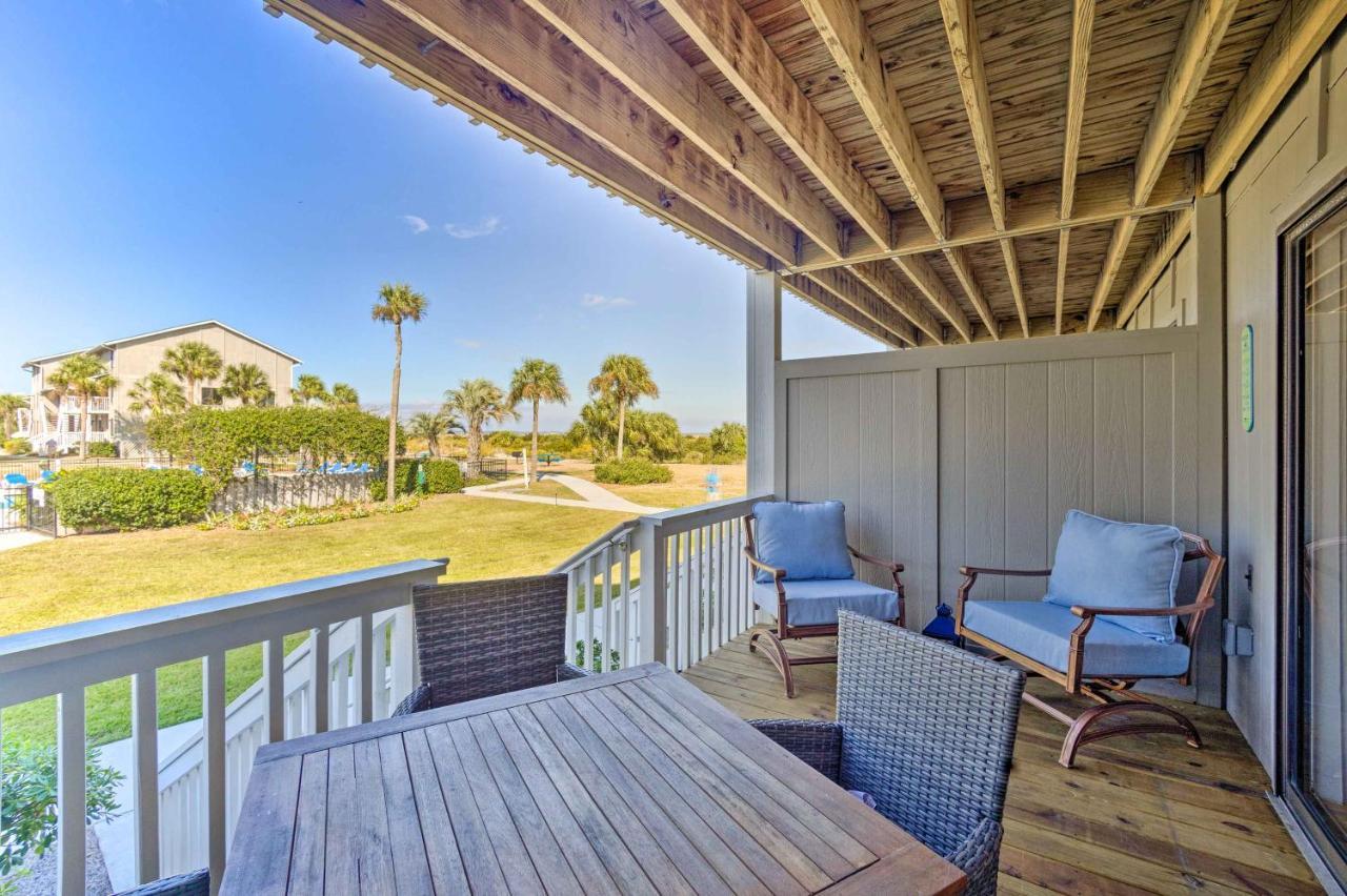St Helena Island Condo With Pool And Beach Access! Oceanmarsh Subdivision Kültér fotó