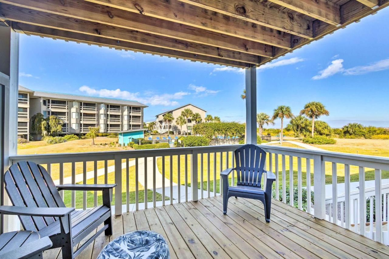 St Helena Island Condo With Pool And Beach Access! Oceanmarsh Subdivision Kültér fotó