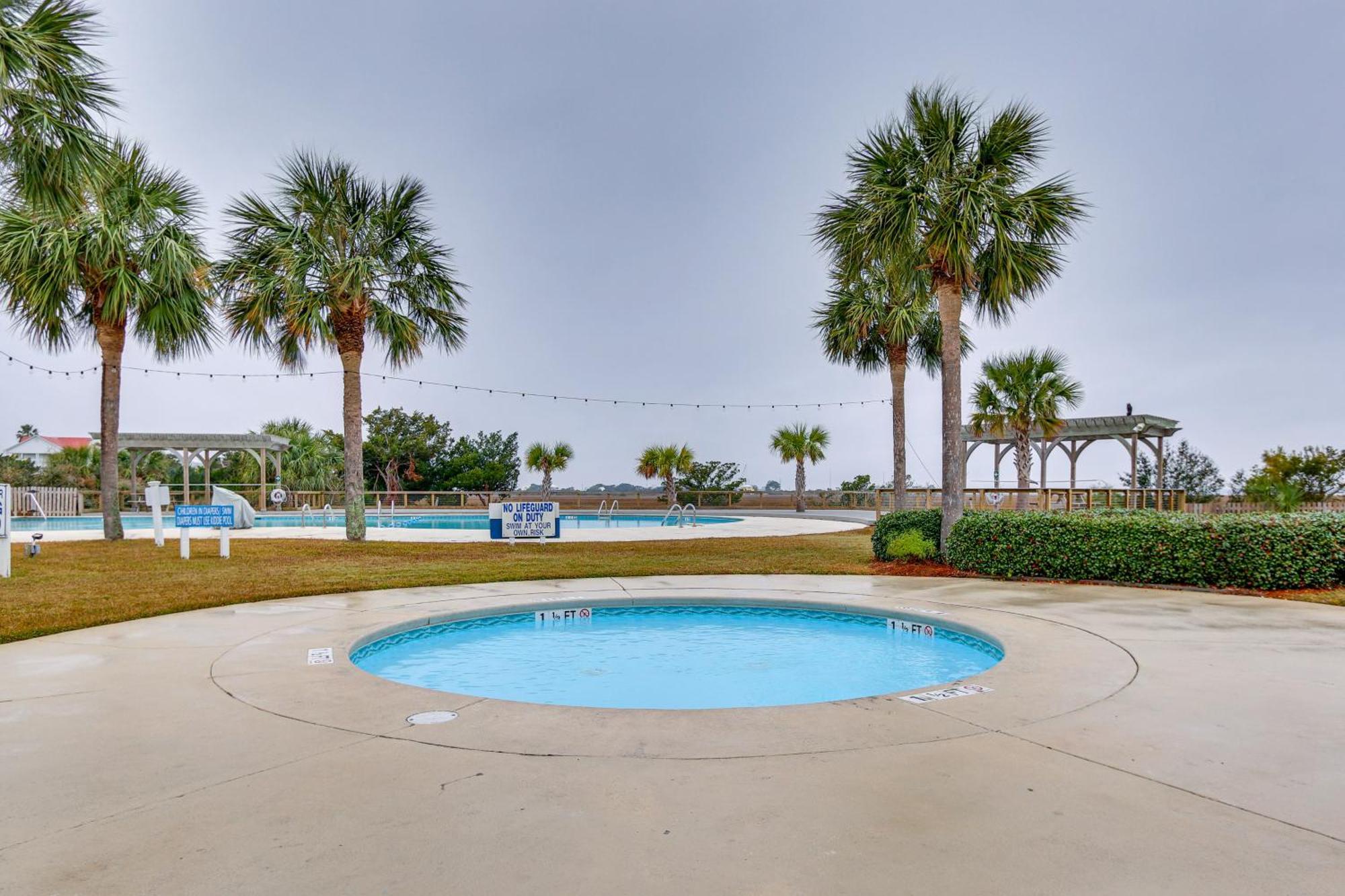 St Helena Island Condo With Pool And Beach Access! Oceanmarsh Subdivision Kültér fotó